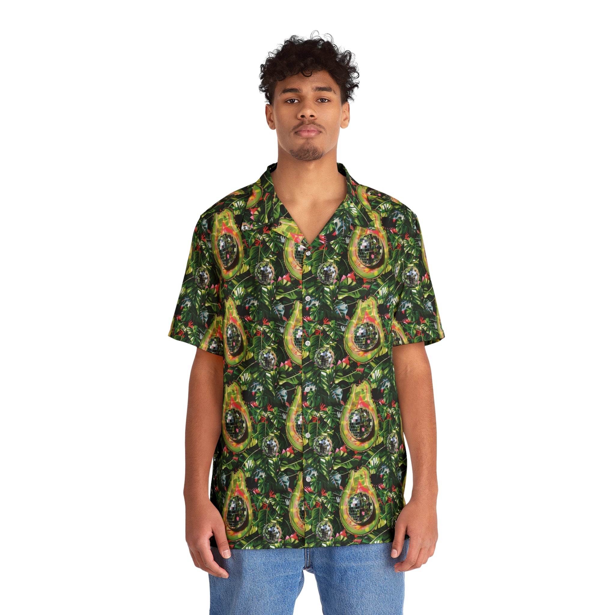 Disco Avocado Hawaiian Shirt - Erik T Clayton – Sushi Bourbon