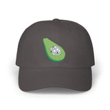 Disco Avocado Embroidered Cap
