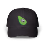Disco Avocado Embroidered Cap